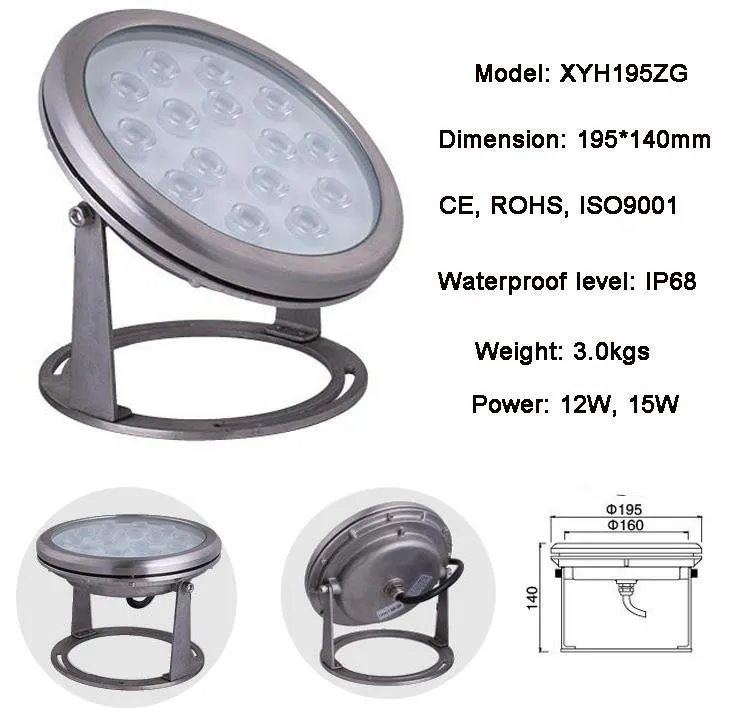 Suggerimenti di installazione per luce subacquea a LED